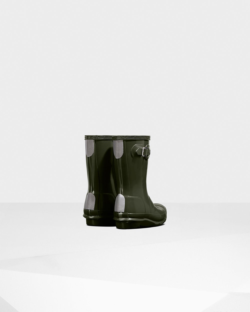 Galochas Hunter Criança Verde Escuro Oliva - Original Little Gloss - 93VUGWKNM
